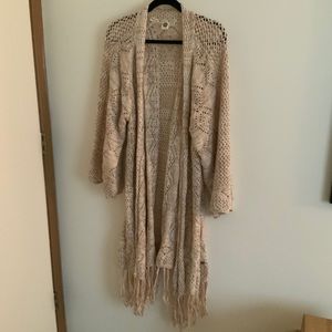 ROXY Boho Style Long Sweater